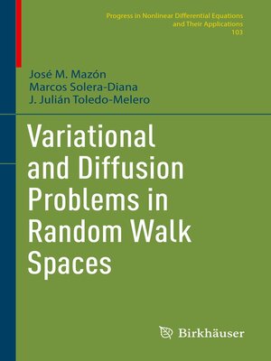 cover image of Variational and Diffusion Problems in Random Walk Spaces